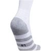 imageadidas 5Star Football Crew Socks for Mens and Womens Sports Soccer Volleyball 1PackTraxionWhiteClear Grey