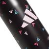 imageadidas 600 ML 20 oz Straw Top Metal Water Bottle HotCold DoubleWalled Insulated 188 Stainless Steel3 Bar Toss Blackclear PinkBlackClear Pink