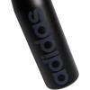 imageadidas 600 ML 20 oz Straw Top Metal Water Bottle HotCold DoubleWalled Insulated 188 Stainless SteelBlackOnix Grey