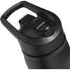 imageadidas 600 ML 20 oz Straw Top Metal Water Bottle HotCold DoubleWalled Insulated 188 Stainless SteelBlackWhite