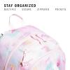 imageadidas Affiliate Small Backpack for Women and Men Durable Bag with Laptop Sleeve Halftone Gradient Bliss LilacBliss Lilac Purple One SizeAdi Haze Clear PinkWhite