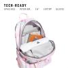 imageadidas Affiliate Small Backpack for Women and Men Durable Bag with Laptop Sleeve Halftone Gradient Bliss LilacBliss Lilac Purple One SizeAdi Haze Clear PinkWhite
