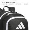 imageadidas Affiliate Small Backpack for Women and Men Durable Bag with Laptop Sleeve Halftone Gradient Bliss LilacBliss Lilac Purple One SizeBlackWhite