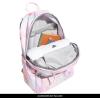 imageadidas Affiliate Small Backpack for Women and Men Durable Bag with Laptop Sleeve Halftone Gradient Bliss LilacBliss Lilac Purple One SizeClear PinkWhite  Clear PinkClear Pink