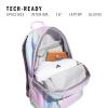 imageadidas Affiliate Small Backpack for Women and Men Durable Bag with Laptop Sleeve Halftone Gradient Bliss LilacBliss Lilac Purple One SizeHalftone Gradient Bliss LilacBliss Lilac Purple
