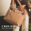 imageadidas All Me Tote for Women Large Crossbody Bag with Shoulder Strap Black20 OSFAWarm Sandstone Beige30
