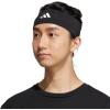 imageadidas Alphaskin Elastic Headband BlackWhite2 One Size
