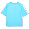 imageadidas Boys Marvel SpiderMan TShirtBright CyanWhiteMulticolor