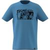 imageadidas Boys Messi Icon Graphic TShirtSemi Blue Burst