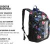 imageadidas Creator School Backpack for Girls ampamp Boys  Durable BookbagAdi Comp BlackTeam Royal Blue