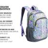 imageadidas Creator School Backpack for Girls ampamp Boys  Durable BookbagAdi Multi Collage Light PurpleOnix GreyWhite