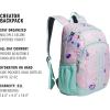 imageadidas Creator School Backpack for Girls ampamp Boys  Durable BookbagSplatter Sandy PinkSemi Flash Aqua Blue