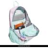 imageadidas Creator School Backpack for Girls ampamp Boys  Durable BookbagSplatter Sandy PinkSemi Flash Aqua Blue