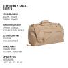 imageadidas Defender 5 Small DuffelWarm Sandstone BeigeWonder Alumina Grey