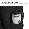 imageadidas Defender 5 Team Sports Backpack 33L Durable Large Athletic Gym Laptop Travel Bag Power RedWhite One SizeBlackWhite