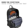 imageadidas Defender 5 Team Sports Backpack 33L Durable Large Athletic Gym Laptop Travel Bag Power RedWhite One SizeDark Grey
