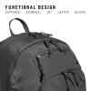 imageadidas Defender 5 Team Sports Backpack 33L Durable Large Athletic Gym Laptop Travel Bag Power RedWhite One SizeDark Grey