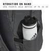 imageadidas Defender 5 Team Sports Backpack 33L Durable Large Athletic Gym Laptop Travel Bag Power RedWhite One SizeDark Grey