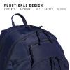 imageadidas Defender 5 Team Sports Backpack 33L Durable Large Athletic Gym Laptop Travel Bag Power RedWhite One SizeNavy Blue