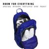 imageadidas Defender 5 Team Sports Backpack 33L Durable Large Athletic Gym Laptop Travel Bag Power RedWhite One SizeRoyal Blue