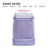 imageadidas Excel Insulated Lunch Bag Cooler with Zipper Pocket for Ice Pack and Clip Temperature Control InsulationAdi Comp Silver VioletLight PurplePink Spark