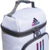 imageadidas Excel Insulated Lunch Bag Cooler with Zipper Pocket for Ice Pack and Clip Temperature Control InsulationJersey WhiteShadow ChromeOnix Grey
