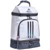 imageadidas Excel Insulated Lunch Bag Cooler with Zipper Pocket for Ice Pack and Clip Temperature Control InsulationJersey WhiteShadow ChromeOnix Grey