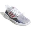 imageadidas Fluidflow Mens Running ShoeFtwr WhiteVivid RedGrey Five