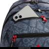 imageadidas Foundation Backpack for Laptop Large Durable Athletic Gym Bag BlackWhite One SizeAdi Collage Jersey OnixgreyBlackVivid Red