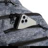 imageadidas Foundation Backpack for Laptop Large Durable Athletic Gym Bag BlackWhite One SizeJersey Onix GreyBlack