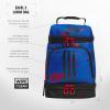 imageadidas Foundation Backpack for Laptop Large Durable Athletic Gym Bag BlackWhite One SizeSplatter Blue  SplatterblackScarlet