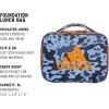 imageadidas Foundation Insulated Lunch Bag for Men and Women Nomad Camo GreySolar GoldSolar RedFlow BlurSignal Orange