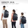 imageadidas Hermosa Mesh Backpack SeeThrough Transparent Clear Festival Bag BlackWhite20 One SizeBlackWhite20
