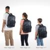 imageadidas Hermosa Mesh Backpack SeeThrough Transparent Clear Festival Bag BlackWhite20 One SizeBliss Pink20