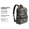 imageadidas Hermosa Mesh Backpack SeeThrough Transparent Clear Festival Bag BlackWhite20 One SizeCamouflage CarbonImpact OrangeBlack20