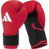 imageadidas Hybrid 25 Boxing Gloves  for Boxing MMA Kickboxing Muay Thai Beginner Punching Bag Workouts Designed for Men ampamp Women Enhanced Training PerformanceRed