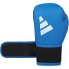 imageadidas Hybrid 25 Boxing Gloves  for Boxing MMA Kickboxing Muay Thai Beginner Punching Bag Workouts Designed for Men ampamp Women Enhanced Training PerformanceBlue