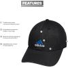 imageadidas Kids Baseball Cap for Boys and Girls  Youth Washed Cotton Adjustable Hat  Ultimate SaturdayBlackWhiteBlue Rush