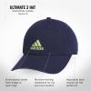 imageadidas Kids Baseball Cap for Boys and Girls  Youth Washed Cotton Adjustable Hat  Ultimate SaturdayDark BluePulse Lime Green