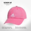 imageadidas Kids Baseball Cap for Boys and Girls  Youth Washed Cotton Adjustable Hat  Ultimate SaturdayPink FusionWhite2