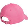 imageadidas Kids Baseball Cap for Boys and Girls  Youth Washed Cotton Adjustable Hat  Ultimate SaturdayPink FusionWhite2