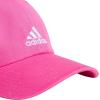 imageadidas Kids Baseball Cap for Boys and Girls  Youth Washed Cotton Adjustable Hat  Ultimate SaturdayPulse Magenta PinkWhite