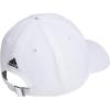 imageadidas Kids Baseball Cap for Boys and Girls  Youth Washed Cotton Adjustable Hat  Ultimate SaturdayWhiteBlack