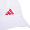 imageadidas Kids Baseball Cap for Boys and Girls  Youth Washed Cotton Adjustable Hat  Ultimate SaturdayWhitePure Ruby Red