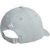 imageadidas Kids Baseball Cap for Boys and Girls  Youth Washed Cotton Adjustable Hat  Ultimate SaturdayWonder Sage GreenWhite