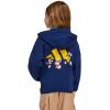 imageadidas Kids Disney Mickey Mouse Hooded Track TopDark BlueCrew Yellow