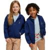 imageadidas Kids Disney Mickey Mouse Hooded Track TopDark BlueCrew Yellow