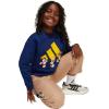 imageadidas Kids Disney Mickey Mouse SweatshirtDark BlueCrew Yellow