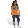 imageadidas Kids Disney Mickey Mouse SweatshirtSemi Impact OrangeOff White