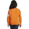 imageadidas Kids Disney Mickey Mouse SweatshirtSemi Impact OrangeOff White